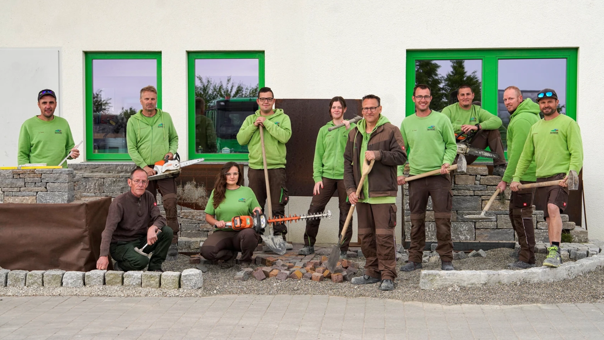 Das Team der Gschwindt Garten- und Landschaftsbau GmbH
