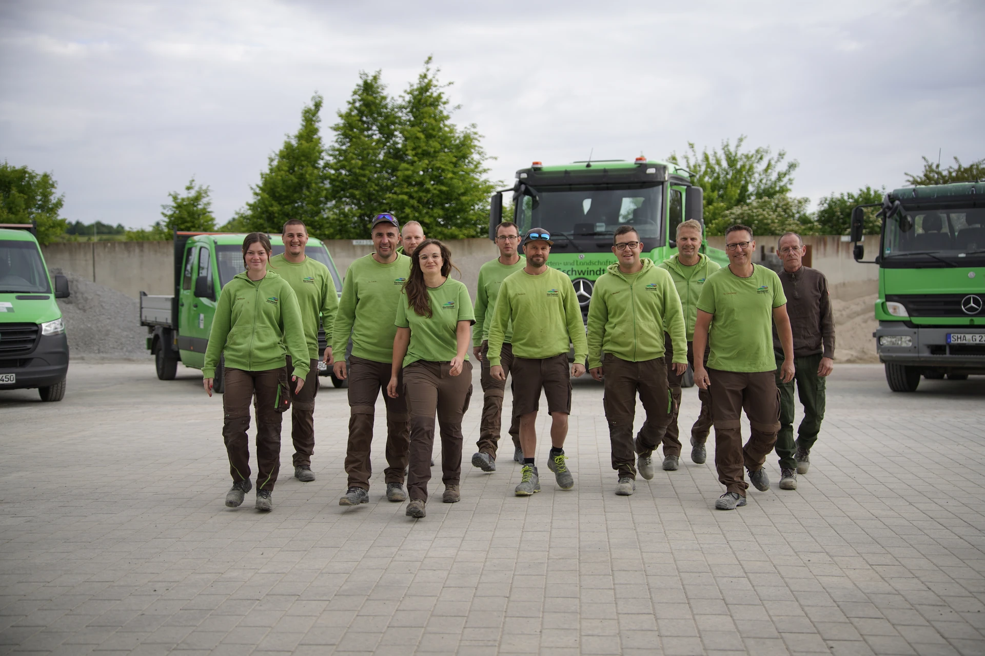 Das Team der Gschwindt Garten- und Landschaftsbau GmbH